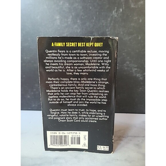 Treasure Box By Orson Scott Card Paperback - Picture 9 of 10